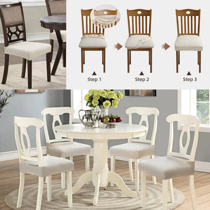 🎅🔥 Waterproof Jacquard Chair Covers! Durable. Stylish & Easy-Clean 🪑✨