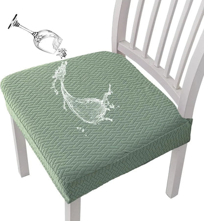🎅🔥 Waterproof Jacquard Chair Covers! Durable. Stylish & Easy-Clean 🪑✨