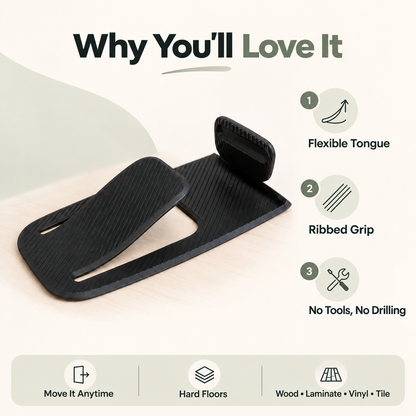 🔥 50% OFF Flexible Door Stopper – Stop Slamming Doors Instantly