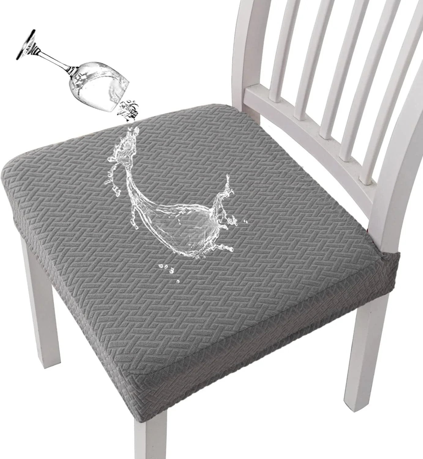 🎅🔥 Waterproof Jacquard Chair Covers! Durable. Stylish & Easy-Clean 🪑✨
