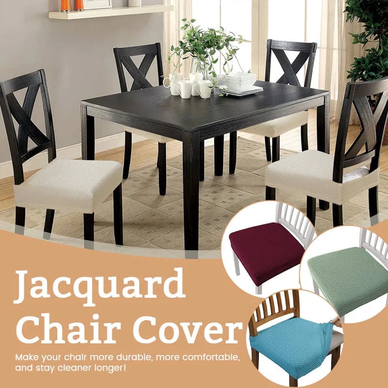 🎅🔥 Waterproof Jacquard Chair Covers! Durable. Stylish & Easy-Clean 🪑✨