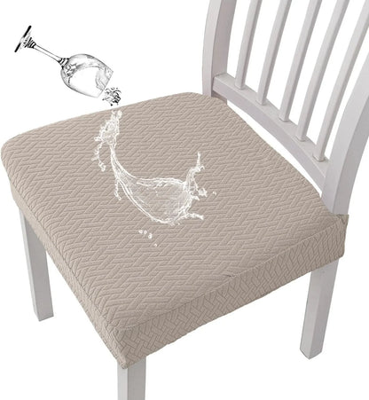 🎅🔥 Waterproof Jacquard Chair Covers! Durable. Stylish & Easy-Clean 🪑✨