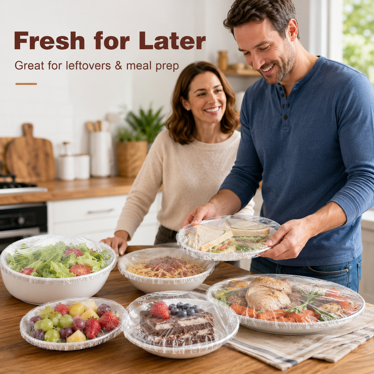 ⏳LAST DAY SALE 59% OFF!!🔥Disposable Stretch Food Covers for Bowls & Plates