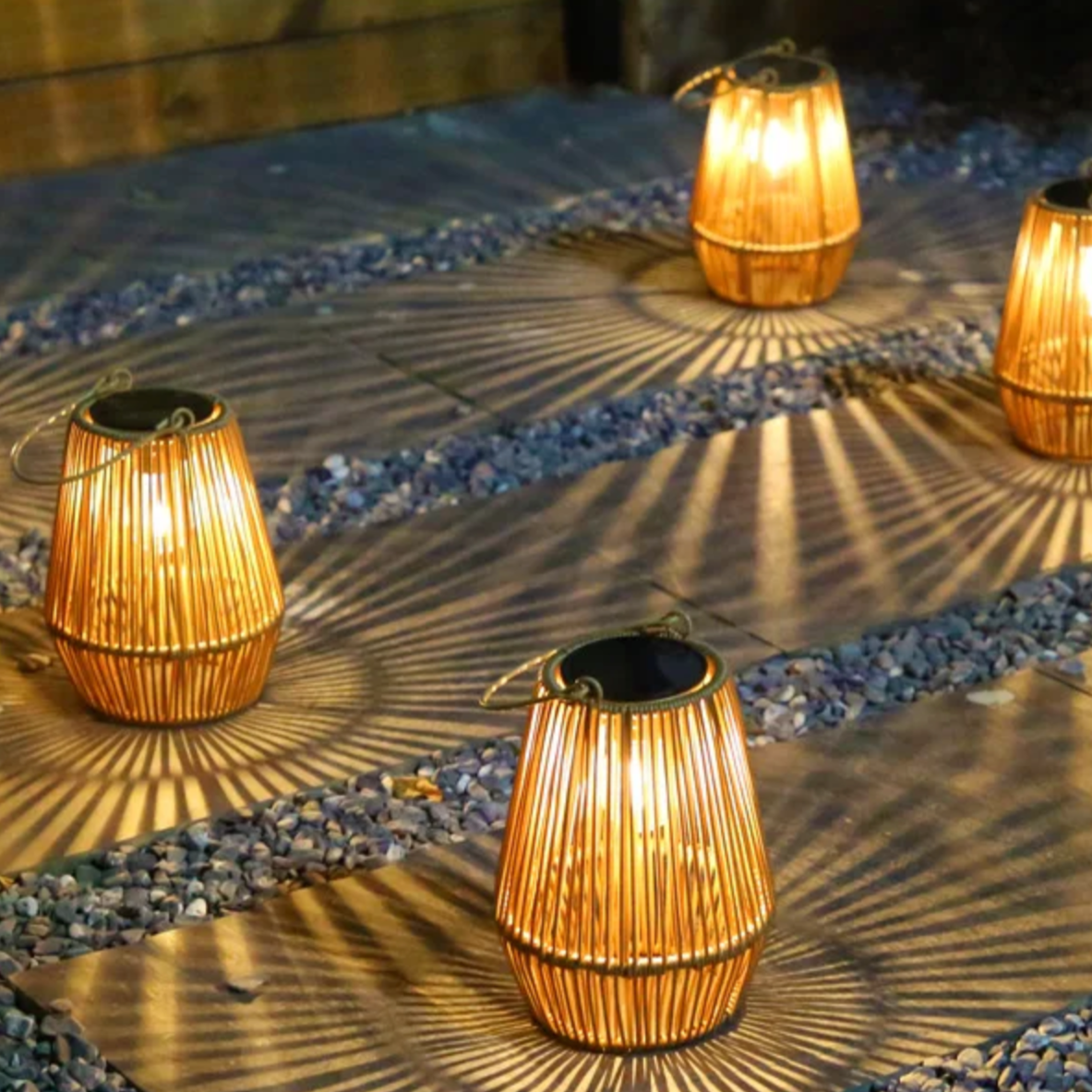 🎄 Christmas Sale 49% OFF 🎄 Kaliiqo™ Solar Radiant Rattan Glow Lantern