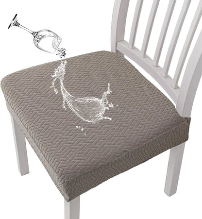 🎅🔥 Waterproof Jacquard Chair Covers! Durable. Stylish & Easy-Clean 🪑✨