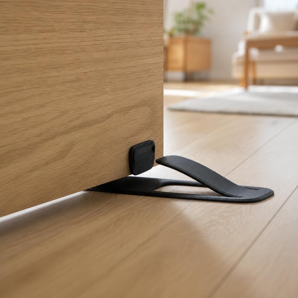 🔥 50% OFF Flexible Door Stopper – Stop Slamming Doors Instantly